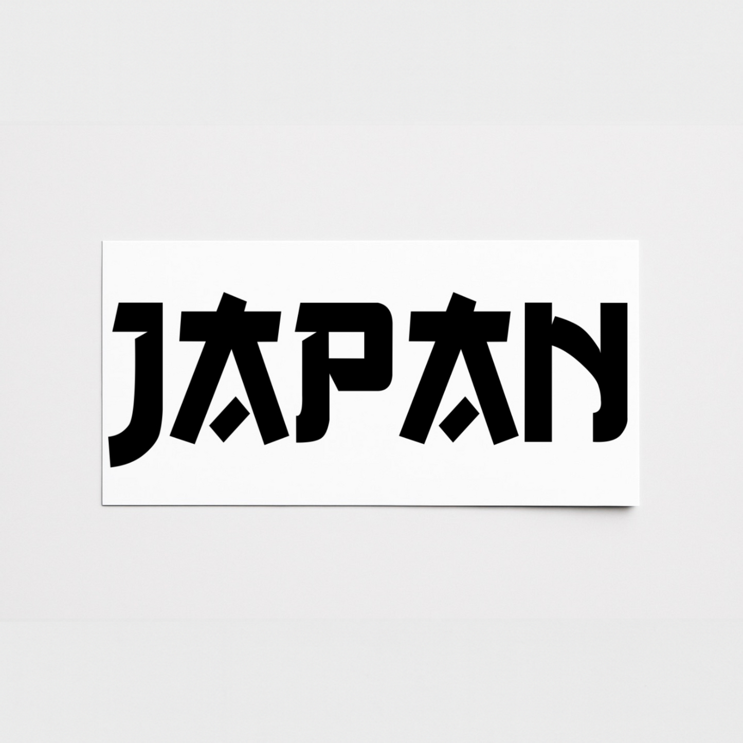 Vinyl Campervan Name Decal - Font 18