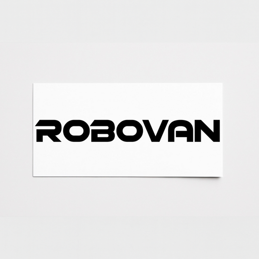 Vinyl Campervan Name Decal - Font 21