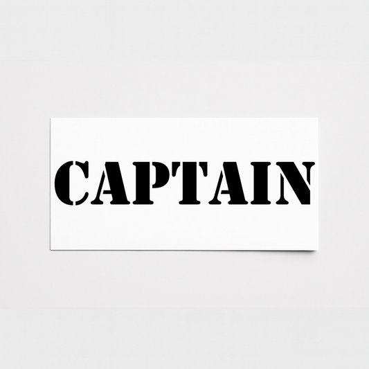 Vinyl Campervan Name Decal - Font 26