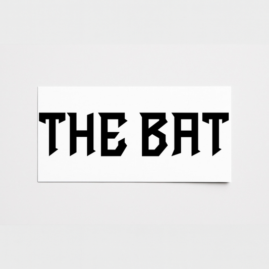 Vinyl Campervan Name Decal - Font 17