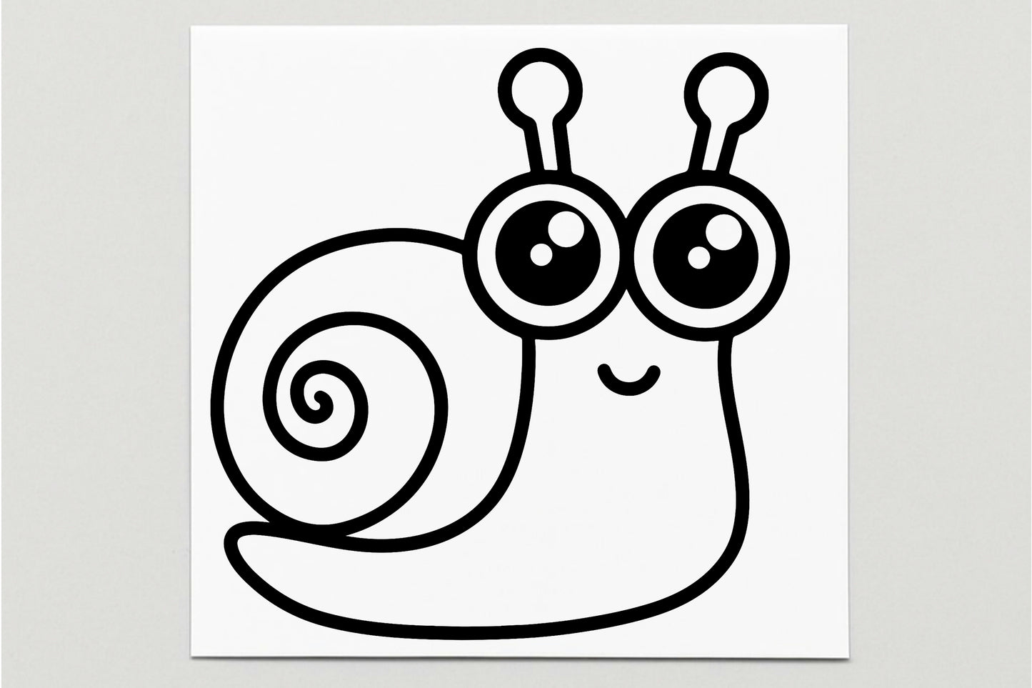 Snail Vinyl Decal