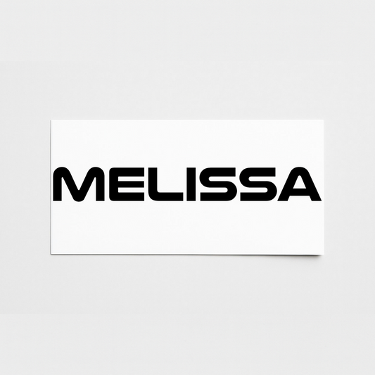 Vinyl Campervan Name Decal - Font 8