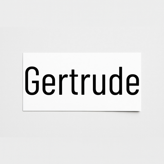 Vinyl Campervan Name Decal - Font 14