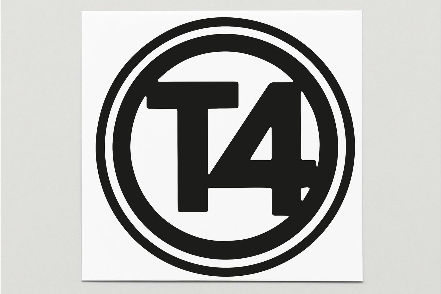 T4 Vinyl Decal